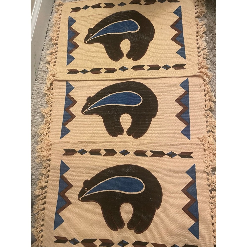 El Paso Saddle Blanket 21*12 Placemat, rug